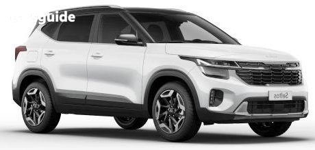 Black 2025 Kia Seltos Wagon Gt-Line (Awd) (Two-Tone)