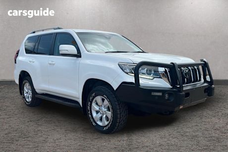 White 2021 Toyota Landcruiser Prado SUV GXL 4X4