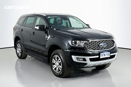 Black 2021 Ford Everest Wagon Trend (4Wd)
