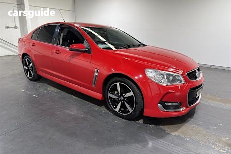 Red 2017 Holden Commodore Sedan Sv6