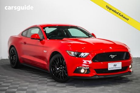 Red 2017 Ford Mustang Coupe GT R