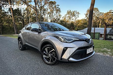 Black 2021 Toyota C-HR SUV KOBA F