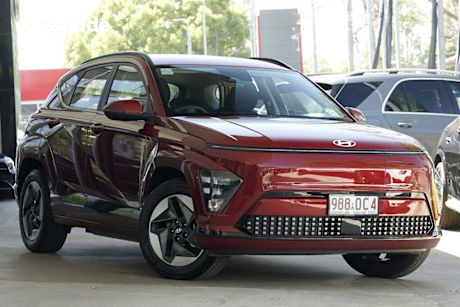Red 2024 Hyundai Kona Wagon Electric Premium