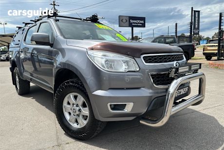 Grey 2015 Holden Colorado Crew Cab Pickup Ls-X (4X4)