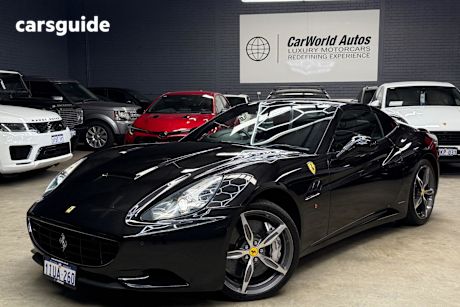 Black 2013 Ferrari California Convertible
