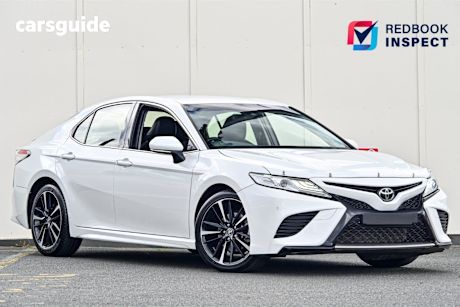 White 2020 Toyota Camry Sedan SX F