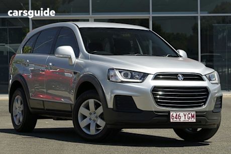 Silver 2016 Holden Captiva Wagon 7 Ls (Fwd)