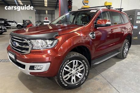 Red 2019 Ford Everest Wagon Trend (Rwd 7 Seat)