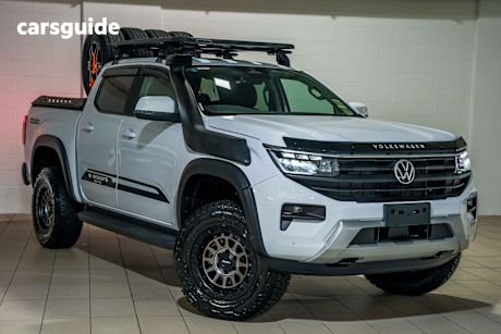 White 2025 Volkswagen Amarok Dual Cab Utility Style Tdi500 4Motion