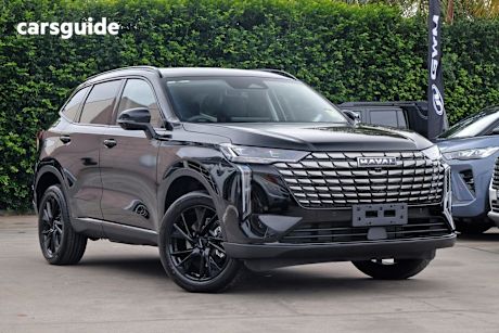 Black 2025 GWM Haval H6 SUV ULTRA HYBRID F