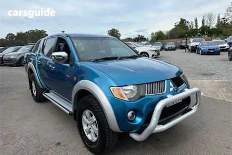 Blue 2006 Mitsubishi Triton Ute Tray GLX-R 4X4