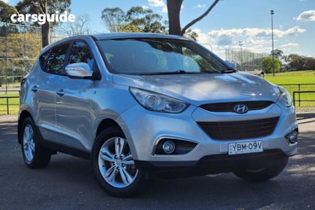Silver 2013 Hyundai IX35 SUV SE F