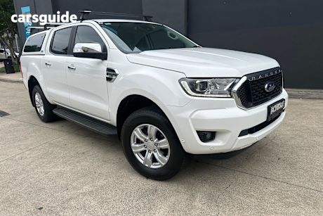 White 2020 Ford Ranger Ute Tray XLT 4X4