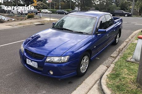 Blue 2007 Holden Commodore Ute Ute Tray CREWMAN S