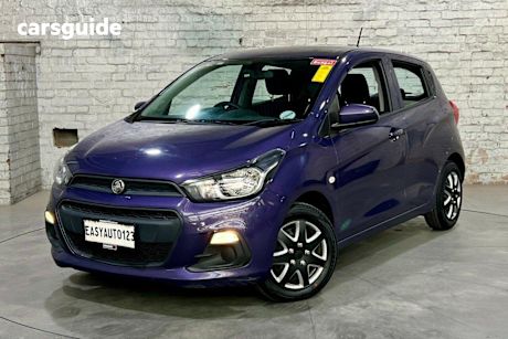 Purple 2016 Holden Spark Hatchback Ls Driver Assist