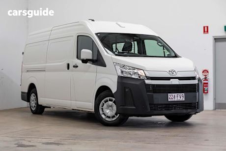 White 2022 Toyota HiAce Commercial GDH300R R