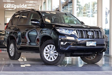 Black 2019 Toyota Landcruiser Prado SUV GXL 4X4