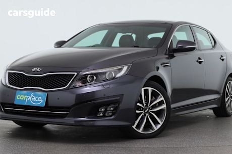 Grey 2015 Kia Optima Sedan Platinum