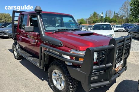 Red 2021 Toyota Landcruiser Ute Tray GXL 4X4