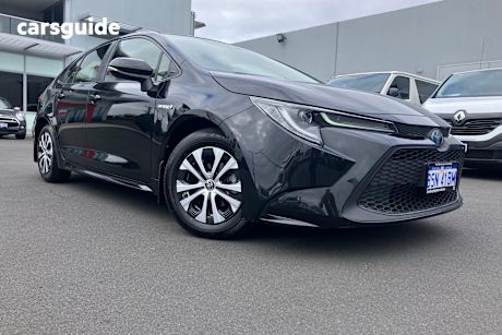 Black 2019 Toyota Corolla Sedan Sx (Hybrid)