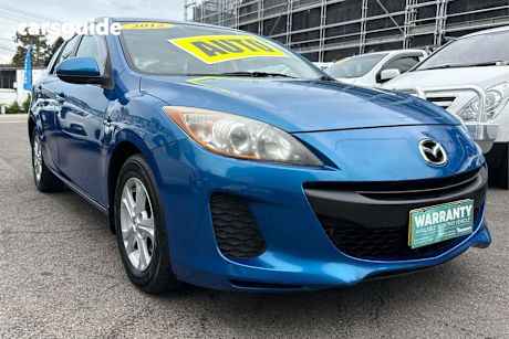 Blue 2012 Mazda 3 Hatchback Neo