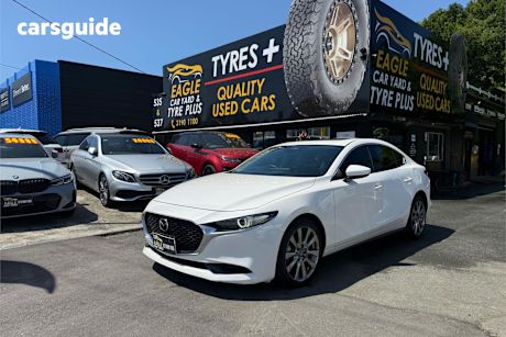 White 2024 Mazda 3 Sedan G25 Astina