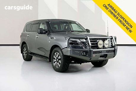 Grey 2020 Nissan Patrol Wagon Ti (4X4)