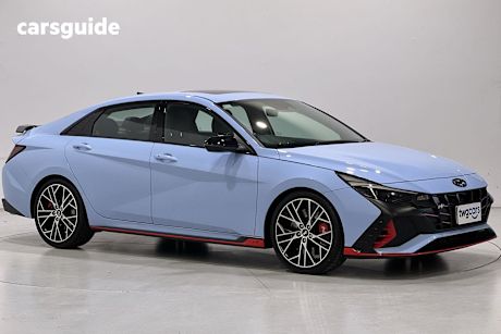 Blue 2022 Hyundai I30 Sedan N PREMIUM F