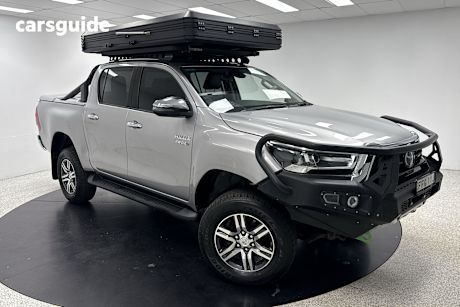Silver 2020 Toyota Hilux Ute Tray SR5 4X4