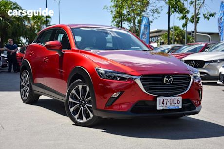Red 2025 Mazda CX-3 Wagon G20 Pure