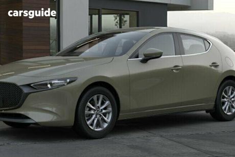 Beige 2025 Mazda Mazda3 Hatch G20 PURE F