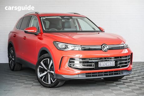 Red 2025 Volkswagen Tiguan Wagon 150Tsi Elegance
