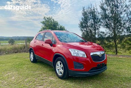 Red 2016 Holden Trax SUV LS F