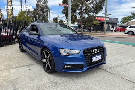 Blue 2014 Audi A5 Coupe 2.0 Tfsi S Line Comp Quattro