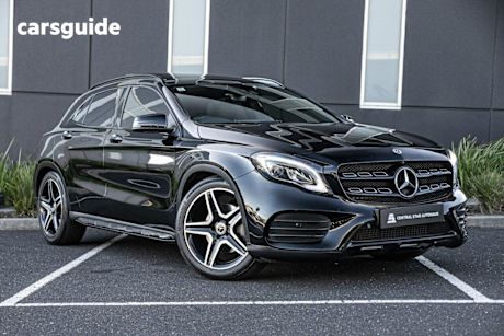 Black 2018 Mercedes-Benz GLA-Class SUV GLA250 4WD