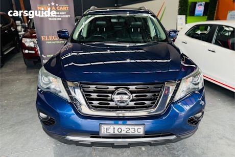 Blue 2017 Nissan Pathfinder Wagon St-L N-Trek (4X4)