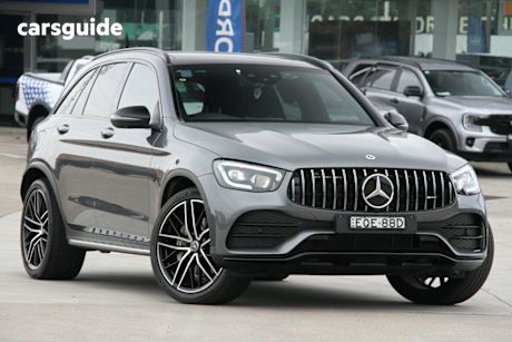 Grey 2021 Mercedes-Benz GLC43 Wagon 4Matic