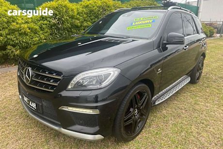 Black 2015 Mercedes-Benz ML SUV ML63 AMG 4X4