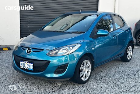 Blue 2011 Mazda 2 Hatchback Neo