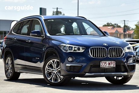 Blue 2016 BMW X1 Wagon Sdrive 18D