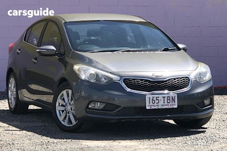 Grey 2013 Kia Cerato Sedan Si