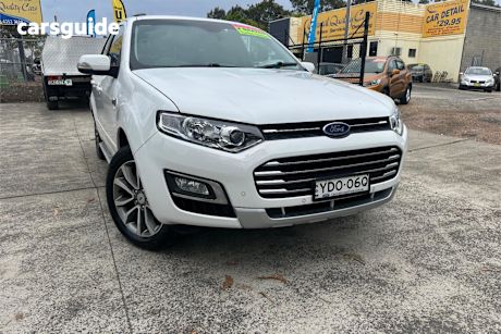 White 2015 Ford Territory Wagon Titanium (Rwd)