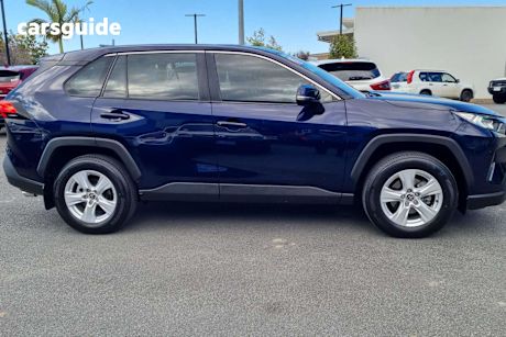 Blue 2020 Toyota RAV4 SUV GX F