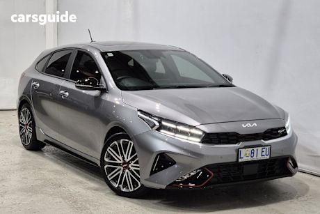 Grey 2023 Kia Cerato Hatch GT F