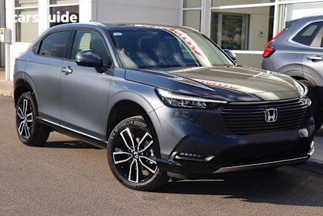 Grey 2024 Honda HR-V SUV E:HEV L F