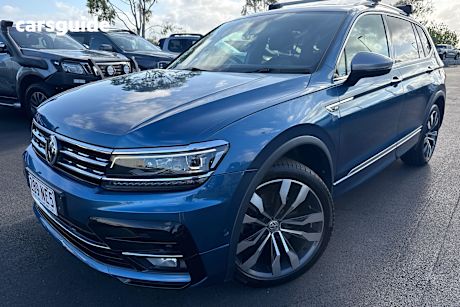 Blue 2018 Volkswagen Tiguan SUV 162TSI HIGHLINE ALLSPACE 4WD