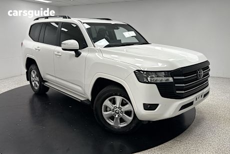 White 2023 Toyota Landcruiser Wagon Lc300 Gxl (4X4)