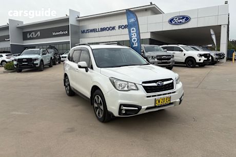 White 2016 Subaru Forester SUV 2.0D-L 4WD