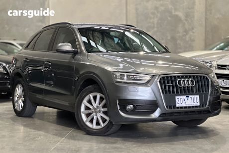Grey 2012 Audi Q3 Wagon 2.0 Tfsi Quattro (125Kw)