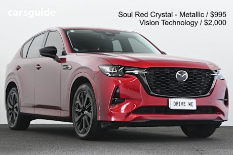 Red 2023 Mazda CX-60 Wagon D50E Gt Hybrid